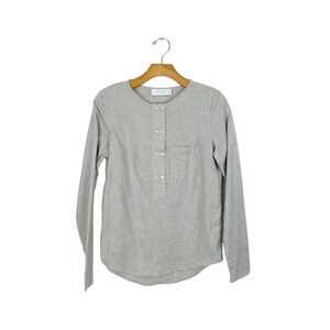 By-Bar Amsterdam Cotton Popover Shirt Size Small NWT